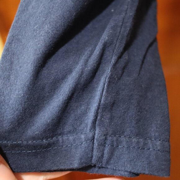 L.A.T NAvy Blue Denali National Park Alaska Long Sleeve T-Shirt LG - Picture 6 of 12